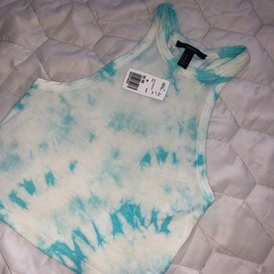 Tie dye crop top